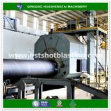 Tube/Pipe External Cleaning Shotblasting Burnishing Machine