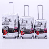 Fashion Wholesale 3 Pieces Printing Trolley Luggage