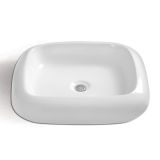Ceramic Rectangular Wash Sink, Straight Line Bathroom Sink (ST-226)
