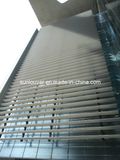 Horizontal Fixed Aluminum Ventilation Facade for Building