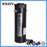 Long Stroke Single Acting High Tonnage Safe Lock Nut Hydraulic Cylinder