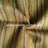 Cotton/Linen Yarn Dyed Fabric (QF13-0743)