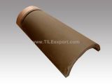 Brown Color Terracotta Clay Roof Tile (SR07)