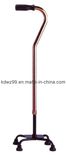 Adjustable Aluminium Cane with Four Feet