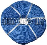 3-4 Strand Blue PE Fishing Net Rope