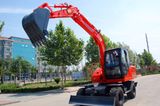 4 Wheels Hydraulic Heavy Type Excavator (HTL80-9)