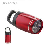 Small LED Flashlight with Carabiner (T4191)