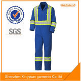 Royal Blue Aramid Coverall with Reflective Tape