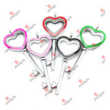 Wholesale Metal Heart Key Charms Pendant Lockets Jewellery for Necklace (HKN50814)