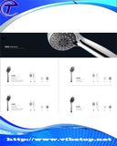 High Pressure Water Saving Rain Shower Head with Lowest Price