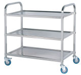 201 Stainless Steel Three Layer Dining Cart