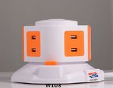 8USB, 1layer, Good Quality Extension Socket with CE