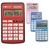 12 Digits Dual Power Mini Size Pocket Calculator with Various Optional Colors (LC360)