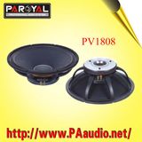 Black Window Speaker Matching Products (18-1808 Woofer)