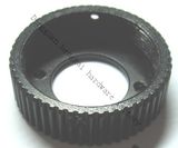 CNC Precision Part with Knurling Oursize and Black Color (HK279)