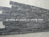 High Quality Natural Black Culture Slate, Stack Stone, Veneer Stone