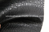 Crocodile Grain Leather for Footwear
