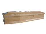 Solid Wood Coffin for Italy Funeral