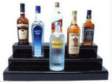 Black Acrylic Bar Liquor Bottle Display