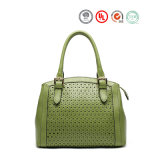 Hollow Laser Pattern Brand Designer Leather Handbags Satchel Bag (Y049-A2667)