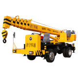 New and Small 6 Sectional Telescopic Boom 4 Ton Truck Crane