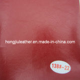 Red Sofa Material of Oil Waxy Leather