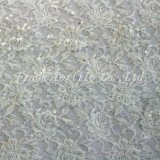 Lace Embroidery with Shiny Sequins-Flk293