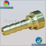 CNC Brass Turning Parts Hose Fitting (BR17015)
