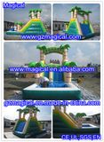 Palm Tree Structure Inflatable Water Slide (MIC-873)