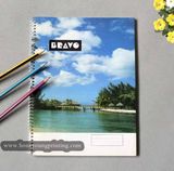 Beautiful Scenery Spiral Notebook for Students