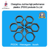 Peek Hexagon Bush for The Textile Machinery Industry