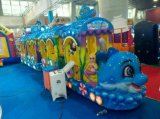 High Level and Popular Children Toy Train for Playground (LT4071A)