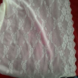 Wide Width 45cm Polyester Stretch Lace Trim for Garments /Hometextile