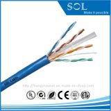 23AWG 4 Pair Seperator Support CAT6 UTP Cable for Computer