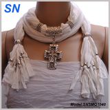 2015 Fashion Pendant Scarf (SNSMQ1040)