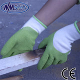 Nmsafety 3/4 Coated Green Latex Working Glove