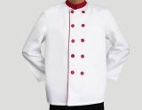 Logo Printed Custom Working Cotton Chef Clothes