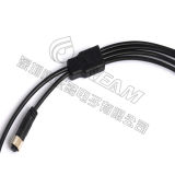 IP65 Dr-Y06 Signal Transmission Integrated Cables Waterproof Connector for E-Bike/Sanitary Product/Electrical Appliance