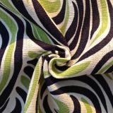 Linen Rayon Printed Fabric (QF13-0201)