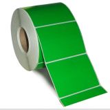 Self Adhesive Label in Rolls Green Color