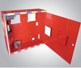 Customized High Precision Sheet Metal Cabinet, Powdercoating Cabinet, Red Portable Cabinet