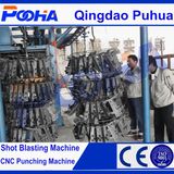 Gas Cylinder Surface Clean Shot Blasting Machine