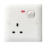 13A 3-Pin Socket with Switch and Neon