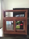 Thermal Break Sliding Windows with Wooden Grain Surface