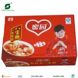 Color Printing Cardboard Food Box