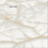 White Ice Jade Super Glazed Full Polished Marble Tiles