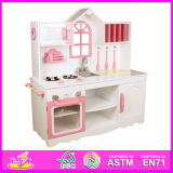 2014 Promotional Kitchen Toys for Kids, Intelligence Kitchen Toy Set for Children, Hot Sale Wooden Kitchen Set for Baby W10c062