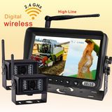 Truck Wireless Backup System with 18 Infra-Red Illuminators Camera