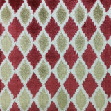Geometric Check Two Colors Cut Pile Sofa Fabrics