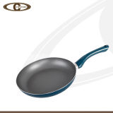 Blue Metallic Paint Frying Pan